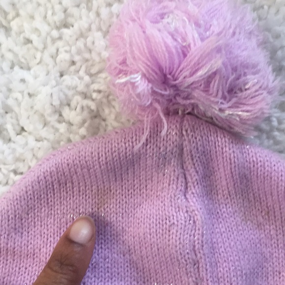Disney Frozen PINK POMPOM Winter Hat - Picture 6 of 7
